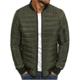 ZOGGA Mens Winter Coats 6 Colors Plus Size S-3XL Men Fashion Autumn Puffer Jacket Coat Cotton-padded Warm Clothes Men Parka