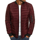 ZOGGA Mens Winter Coats 6 Colors Plus Size S-3XL Men Fashion Autumn Puffer Jacket Coat Cotton-padded Warm Clothes Men Parka