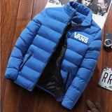 HOT High-quality men's printed down jacket warm and thick brand men's winter jacket design men's coat parka hoodie