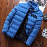 HOT High-quality men's printed down jacket warm and thick brand men's winter jacket design men's coat parka hoodie